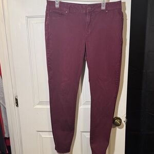 Maurice’s Burgundy Jeggings